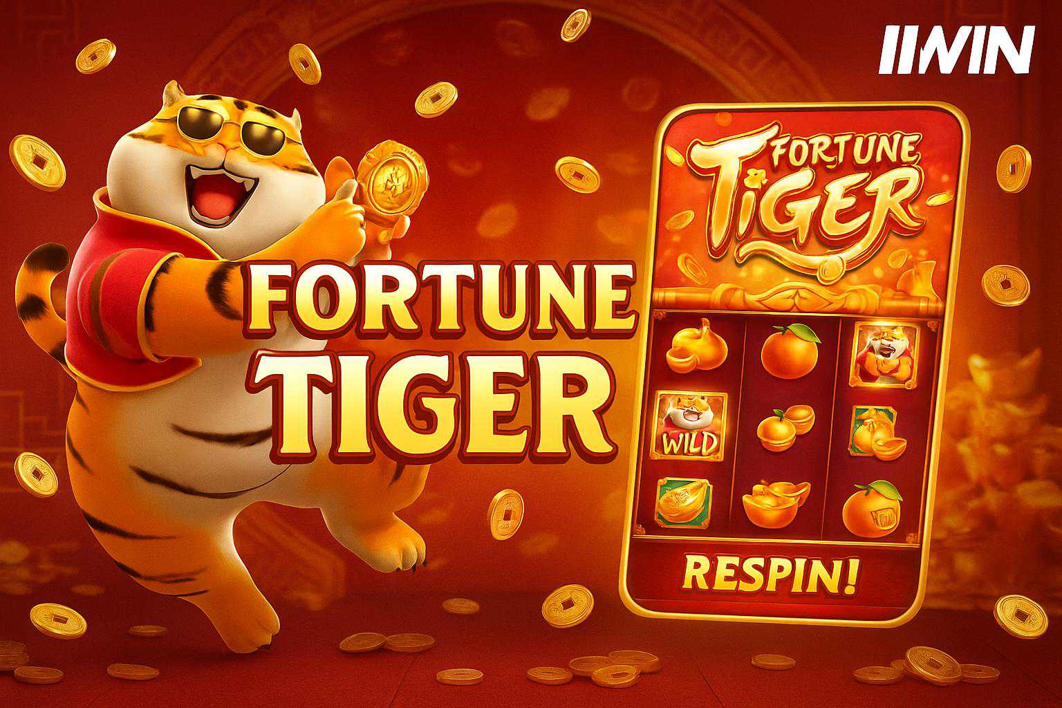 Fortune Tiger é um jogo imperdível no IIWIN   Casino