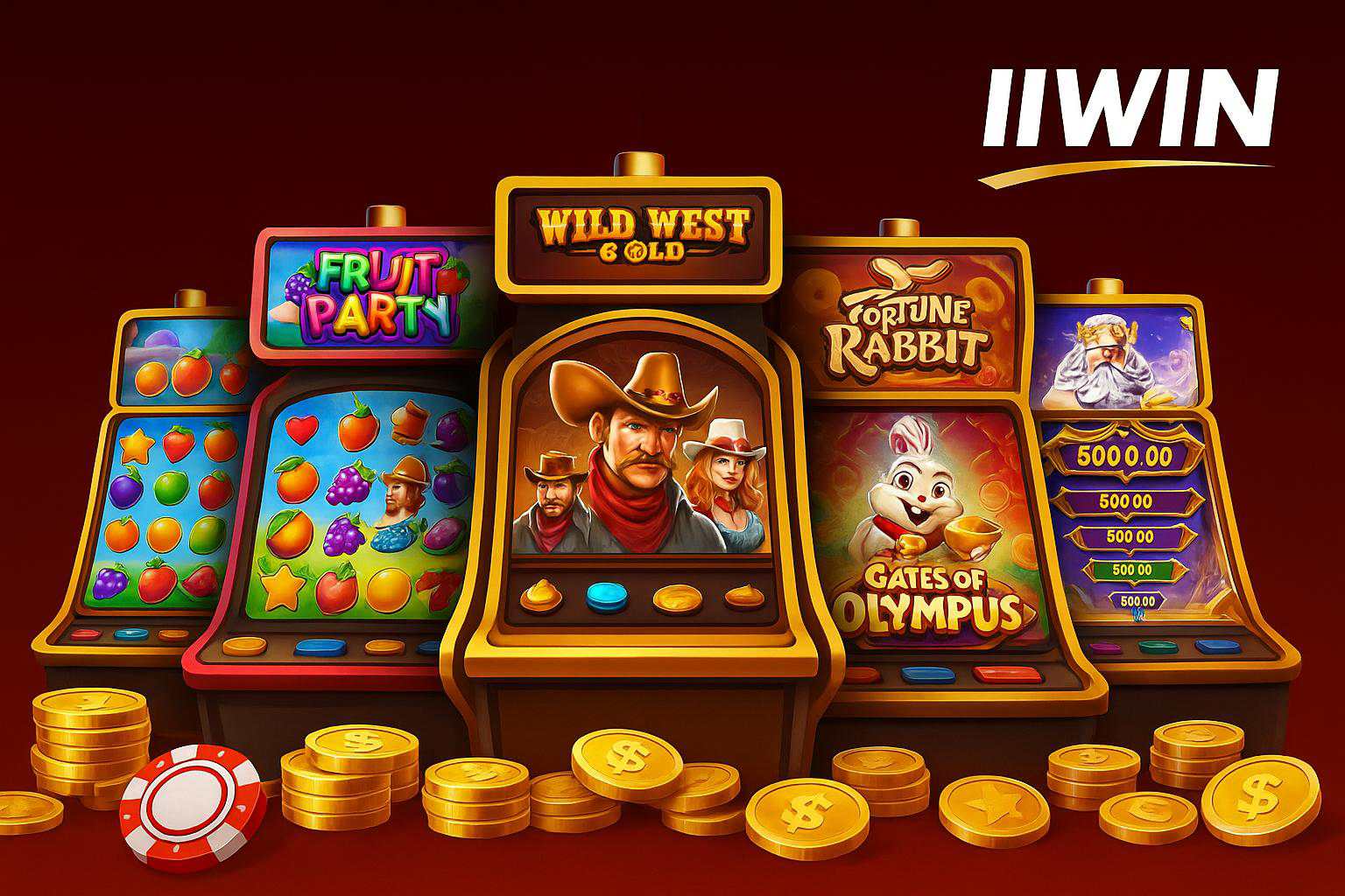 Explore o mundo das slot machines no IIWIN Casino